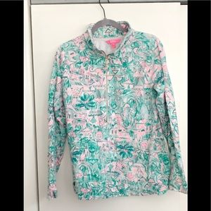 lily pulitzer quarter zip